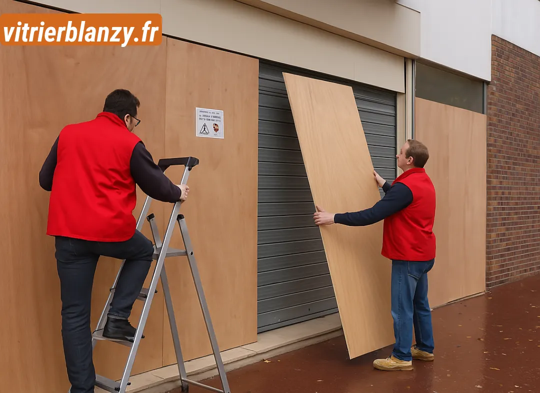 Mise en sécurité fermeture provisoire Blanzy